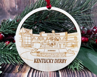 Kentucky Derby, Churchill Downs Ornament, Churchill Downs Christmas, Churchill Downs Gift, Churchill Downs Christmas Ornament