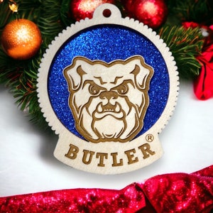 Butler University Ornament, Butler Bulldogs, Butler University Basketball, Butler Basketball, Butler Bulldogs Ornament