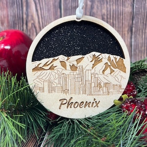 Phoenix Skyline Ornament **Phoenix Ornament **Phoenix Skyline** Phoenix AZ** Phoenix Arizona** Arizona Ornament** Phoenix Décor