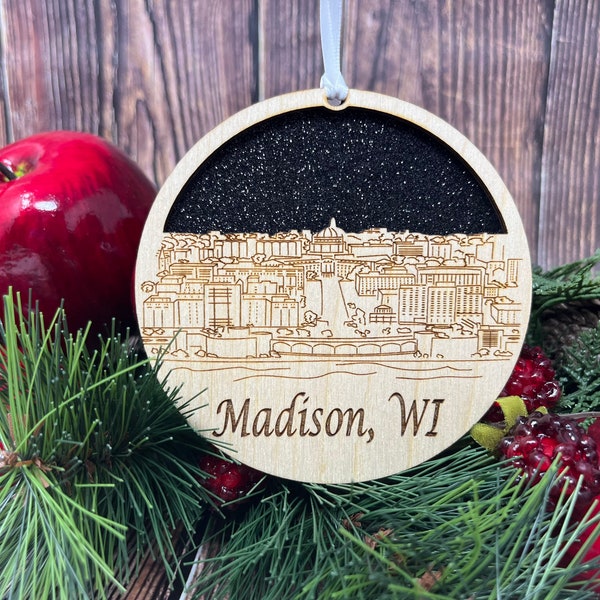 Madison Skyline Etsy