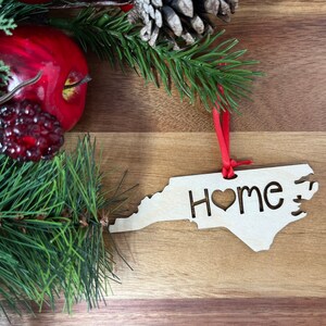 North Carolina, North Carolina Ornament, Carolina Ornament, Carolina Christmas, Mountains Ornament, North Carolina Gift,North Carolina State