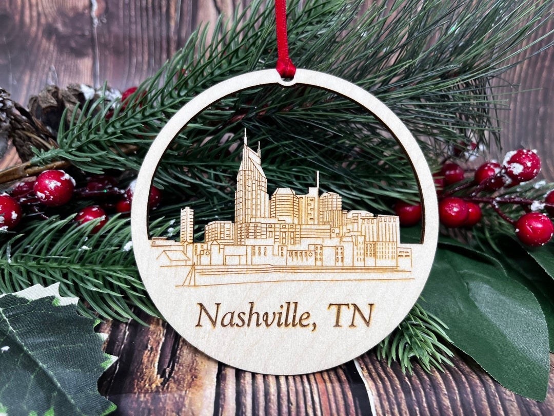Nashville Christmas Ornament 