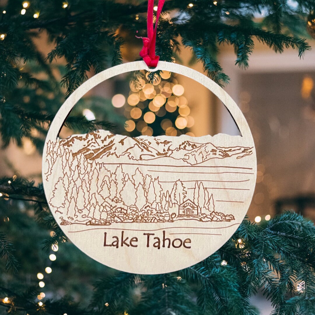 Lake Tahoe, Lake Tahoe Ornament, Lake Tahoe National Park, Lake Tahoe