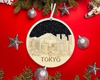 東京、東京のオーナメント、東京のアート、東京のギフト、東京のクリスマスオーナメント、東京の休暇、東京のクリスマス、東京の家族旅行、東京のギフト