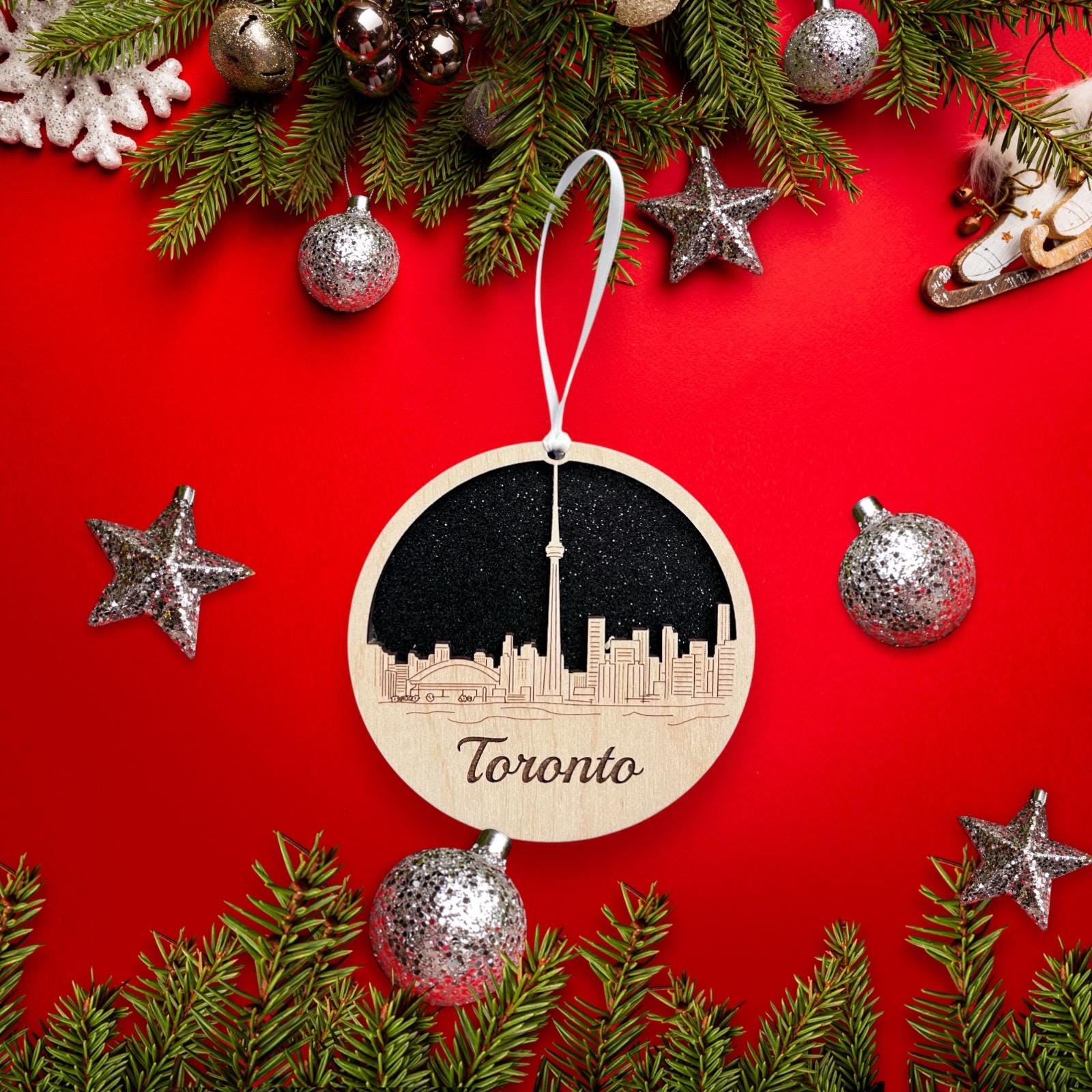 Toronto skyline ornament - Etsy sterreich