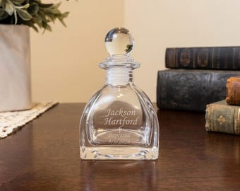 Personalized Holy Water Bottle For Baptism Gift