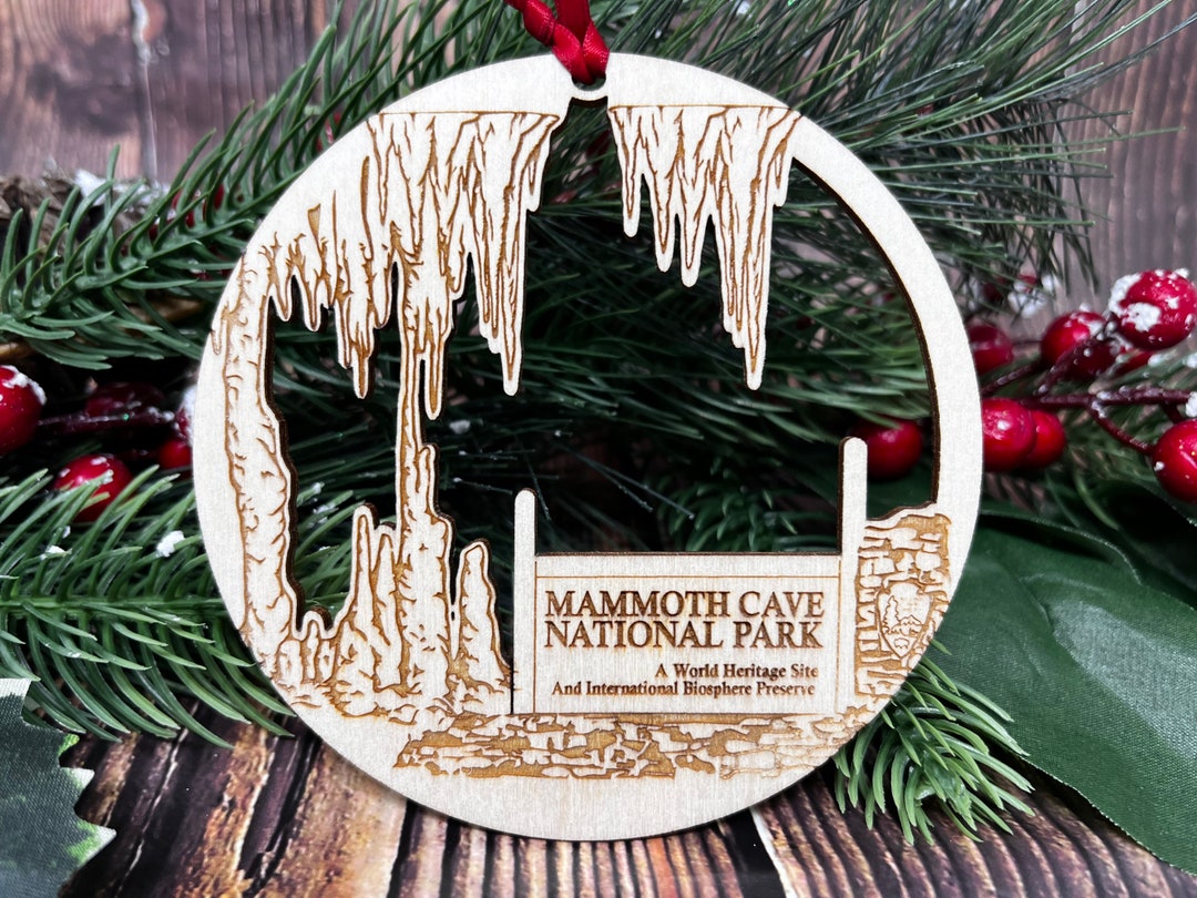 Mammoth Cave, Mammoth Cave Ornament, Mammoth Cave Gift, Mammoth Cave