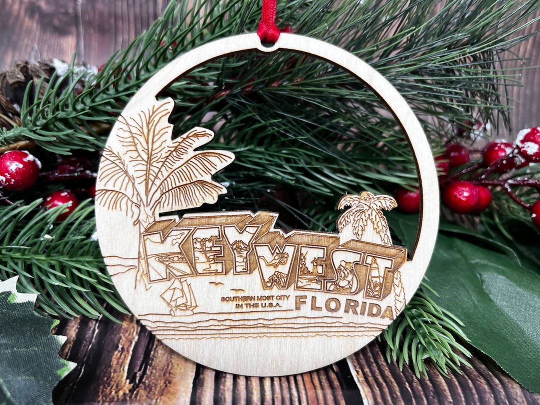Key West Key West Ornament Key West Christmas Key West Etsy