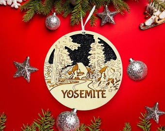 Yosemite, Yosemite National Park, Yosemite Ornament, Yosemite Art, Yosemite Gifts, Yosemite Vacation, Yosemite Gift, Yosemite Vacation