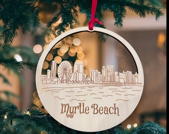 Myrtle Beach, Myrtle Beach Ornament, Myrtle Beach Gift, Myrtle Beach Art, Myrtle Beach Ornaments,Myrtle Beach Vacation,Myrtle Beach Pavilion