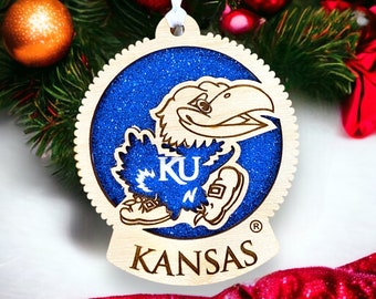 Kansas Jayhawks Ornament*Kansas Jayhawks Ornament*Kansas Basketball*Kansas National Champions*Kansas 2022 Champions*Kansas 2022*
