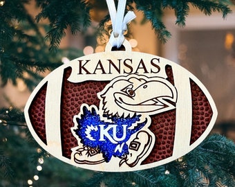 Kansas Jayhawks*Kansas Jayhawks Ornament*Kansas Football*Kansas Jayhawks Football*Kansas Football*Kansas*Jayhawks Football*Kansas Décor