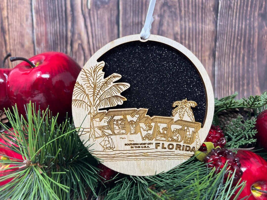 Key West, Key West Ornament, Key West Christmas, Key West Gift, Key