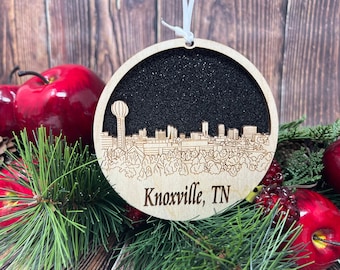 Knoxville Skyline Ornament **Knoxville Ornament **Knoxville Skyline** Knoxville Tennessee**Tennessee Ornament**Knoxville Décor**Knoxville TN