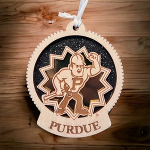 Purdue Pete, Purdue University Ornament, Purdue Boilermakers, Purdue Gifts, Purdue Football, Purdue Christmas, Purdue Art, Purdue Decor
