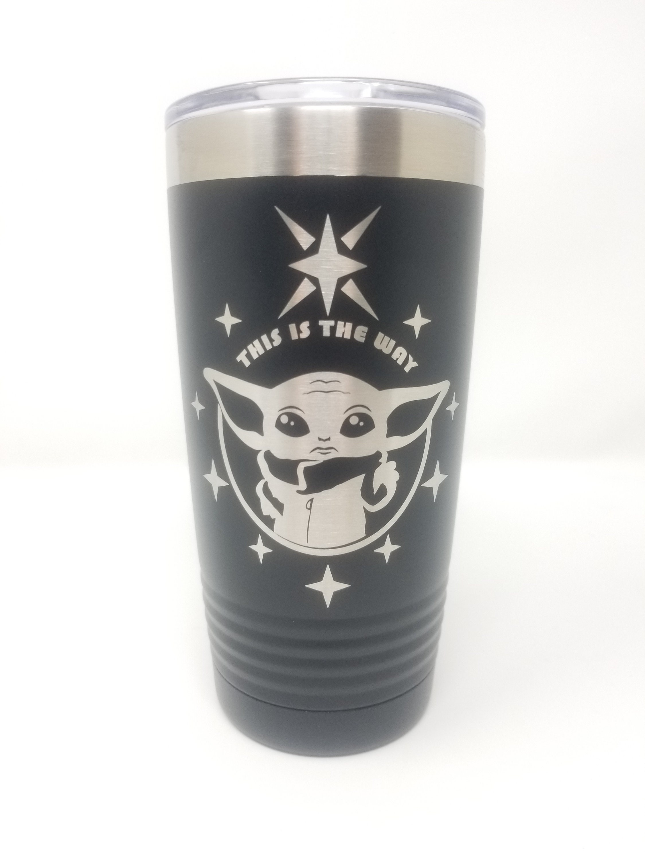 Baby Yoda Tumbler, Baby Yoda, Star Wars, Mandalorian, Tumbler Baby