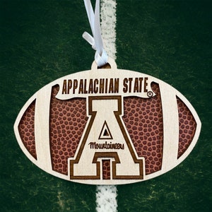 Appalachian State University Ornament, App State Mountaineers, Appalachian University, Appalachian Football, Boone NC, App State Football
