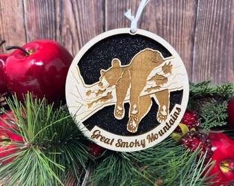 Great Smoky Mountains, Great Smoky Mountains Ornament, Great Smoky Mountains Gift, Great Smoky Mountains Christmas Ornament, Family Vacation