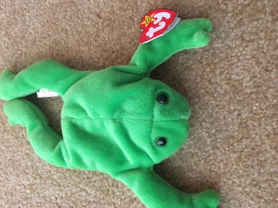 legs the frog beanie baby