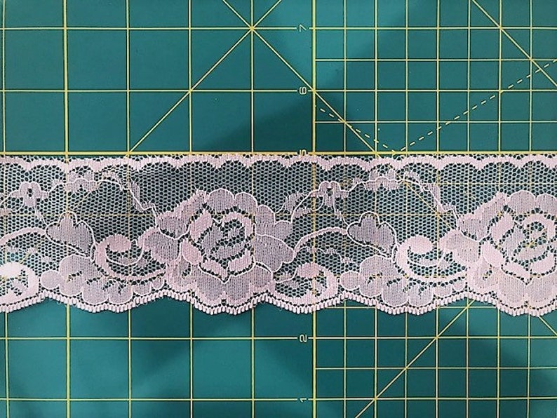 Light Pink Lace Trim 2.5