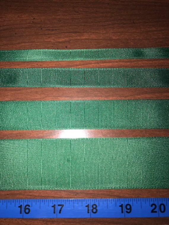 Forest Green Ribbon In Various Lengths Etsy