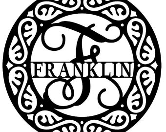 Family Name, Digital Download, Custom Monogram
