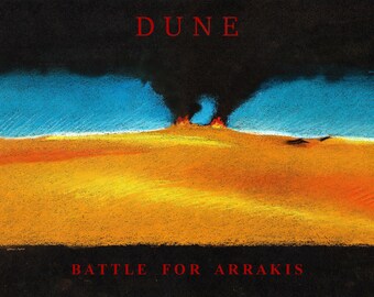 Print - original pastel drawing - Dune, sizes 8" x 12" to poster