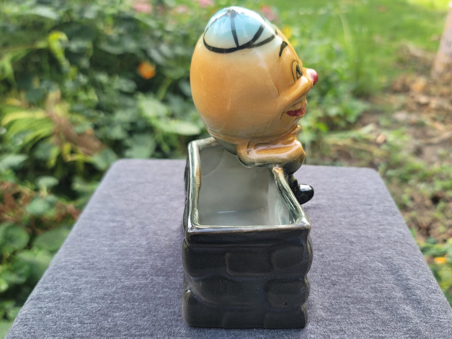 Vintage Humpty Dumpty Planter Vintage Nursery Rhyme Antique Humpty ...
