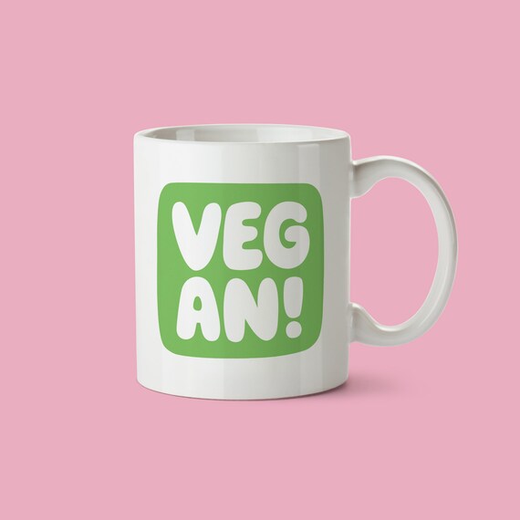 veganism mug vegan gifts mug Vegan AF Christmas birthday gift, vegan