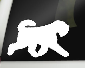 Black Russian Terrier Decal - Many colors offered!