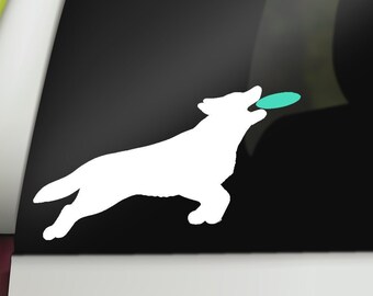 Cattle Dog Disc Decal - Many colors offered!