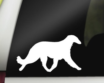 Borzoi Decal - Many colors offered!