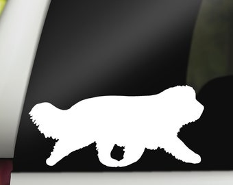 Bearded Collie Decal - Many colors offered!