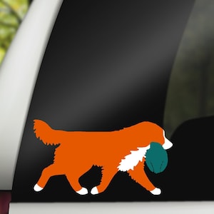 Nova Scotia Duck Tolling Retriever with Duck Decal