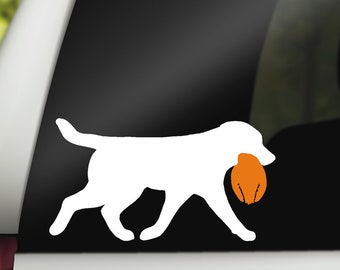 Labrador Retriever with Duck Decal