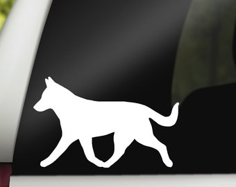 Belgian Malinois Decal - Many colors offered!