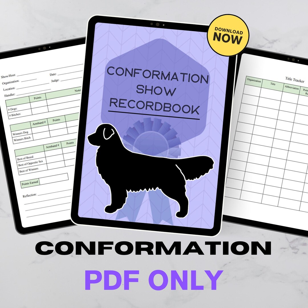 ドッグ・コンフォメーション・ショー記録集 - デジタルPDF