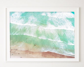 coastal wall decor, beach print, wall art, landscape, printable, beach house
