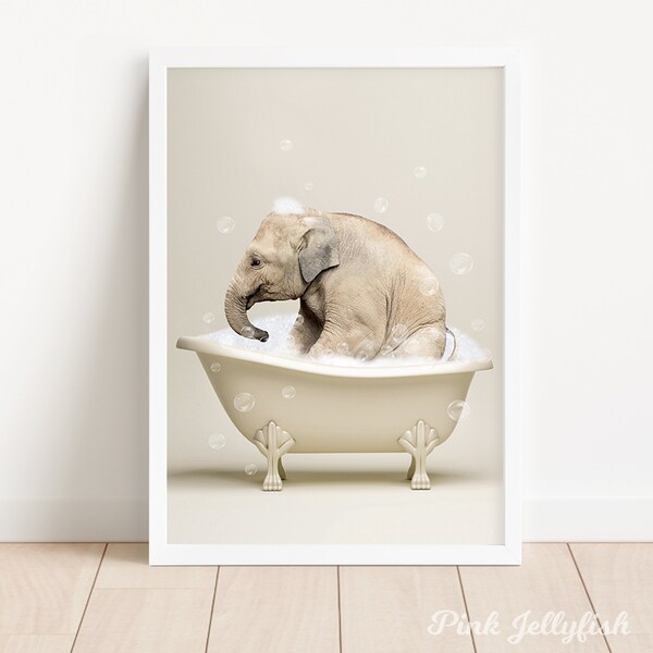Animal in Bathtub Etsy