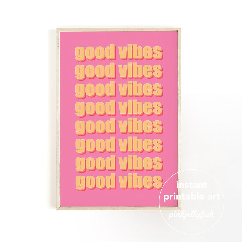 Preppy wall decor set of 9, apartment wall decor, preppy poster, retro print, trendy art prints, leopard, dorm room decor, pink teen room image 7