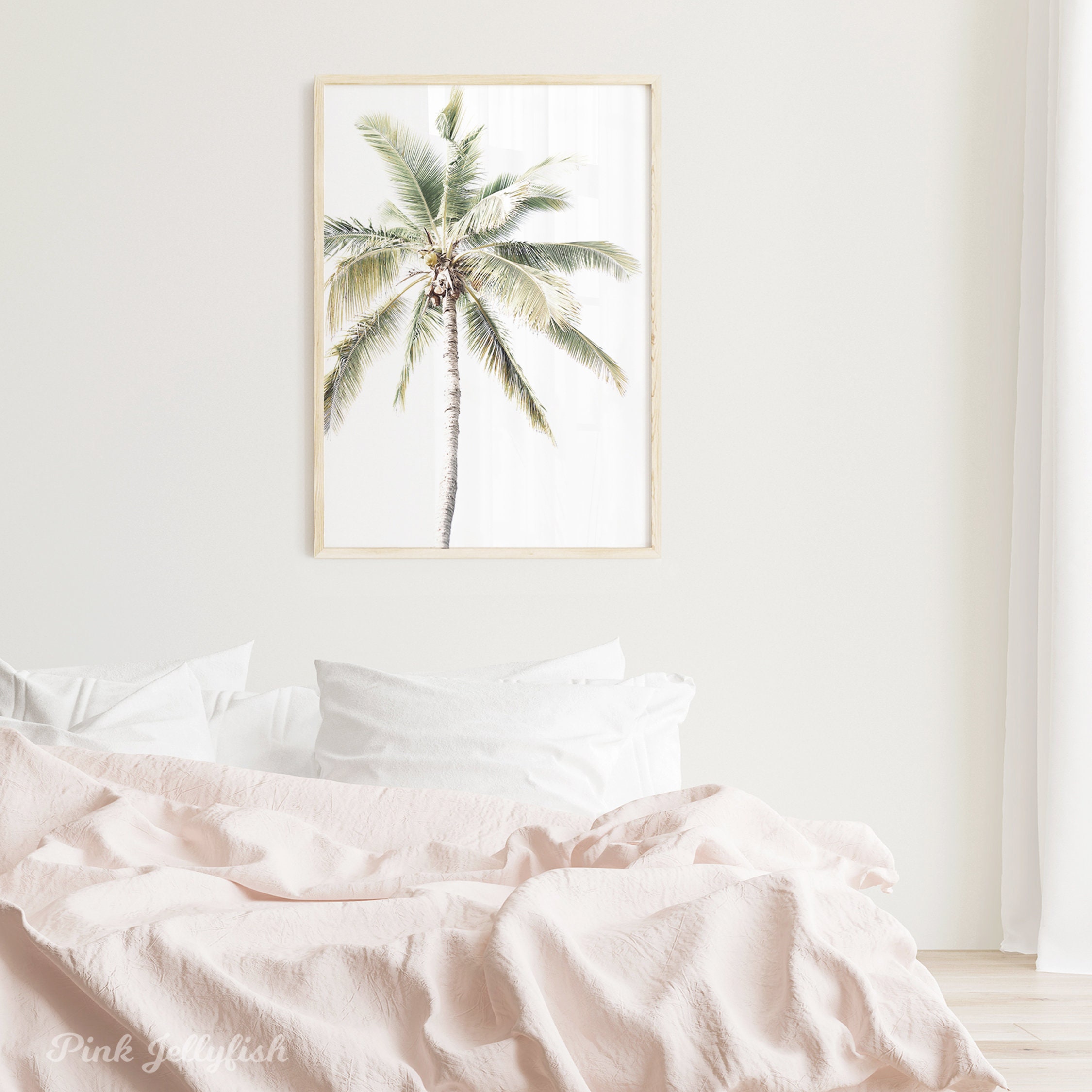 Printable Palm Tree Print Printable Wall Art Summer Print | Etsy