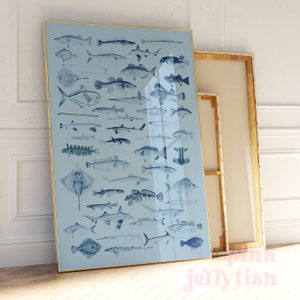 5-teilige Wanddekoration Aus Holz Mit Fisch-Motiven | Nautische Strand-Deko Für Küste & Badezimmer – Vintage-Look