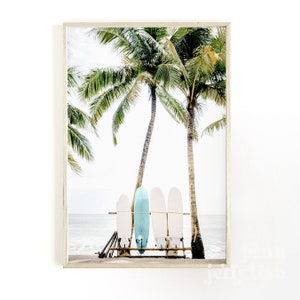 surfboards print, beach wall art printable wall art, digital download