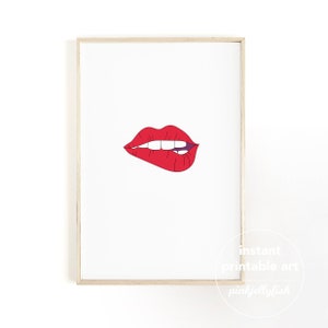 Preppy wall decor set of 9, apartment wall decor, preppy poster, retro print, trendy art prints, leopard, dorm room decor, pink teen room image 6