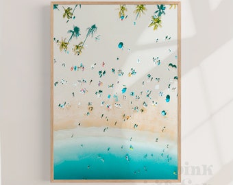 Beach print, Surf poster, printable wall art, Digital Prints,