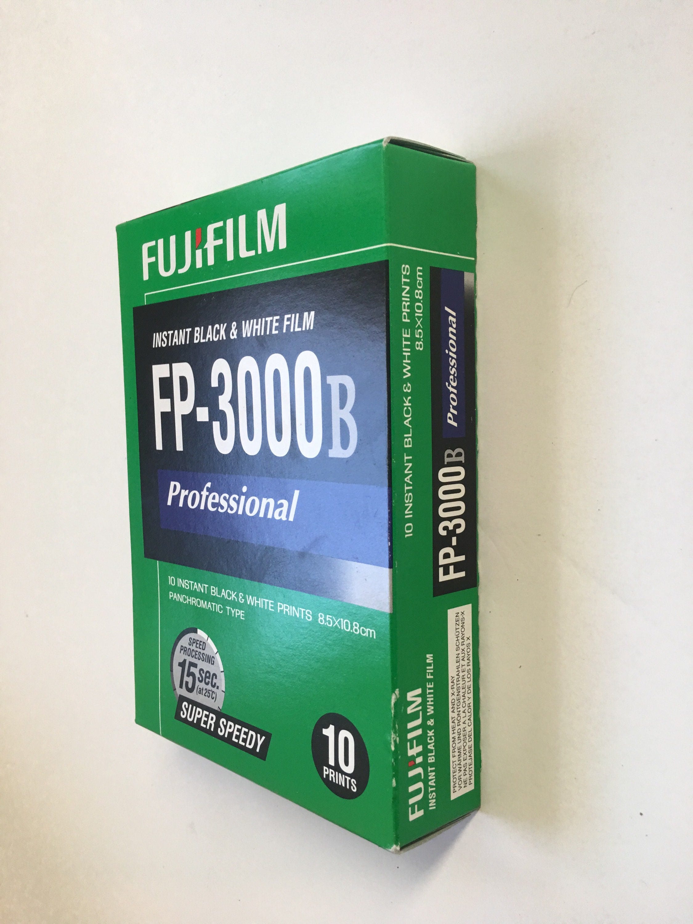 Fuji Film FP 3000b Black and White Expired 12/11 Polaroid Camera