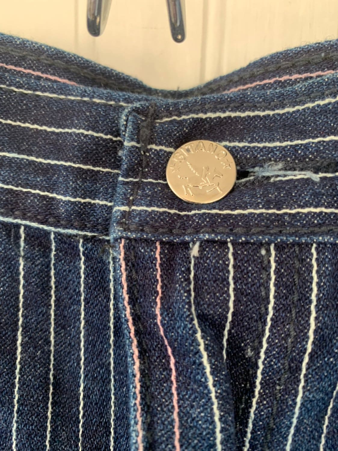 pinstripe jeans 80s