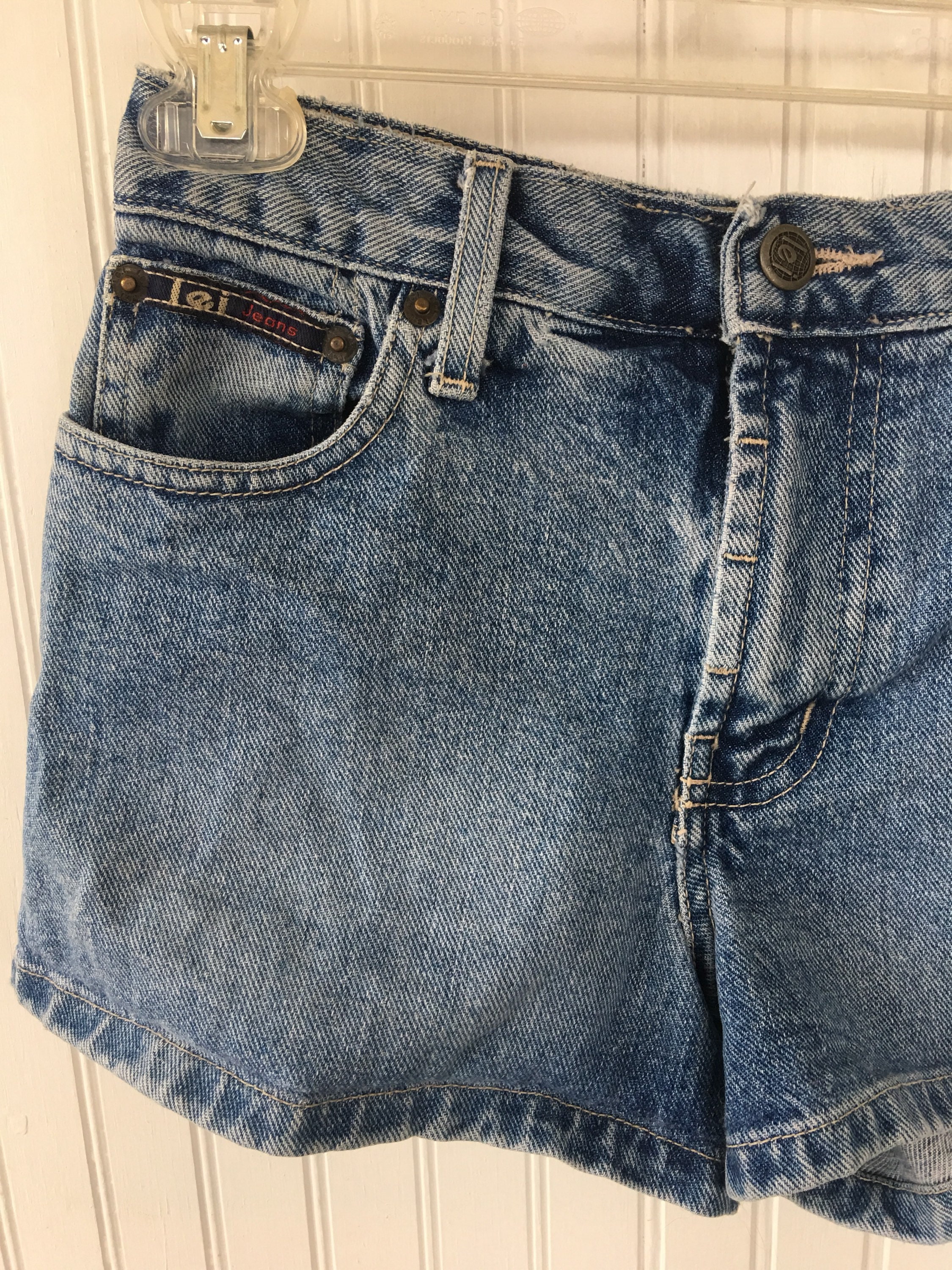 Vintage 90s LEI Denim Blue Jean Short Shorts Daisy Dukes Festival ...