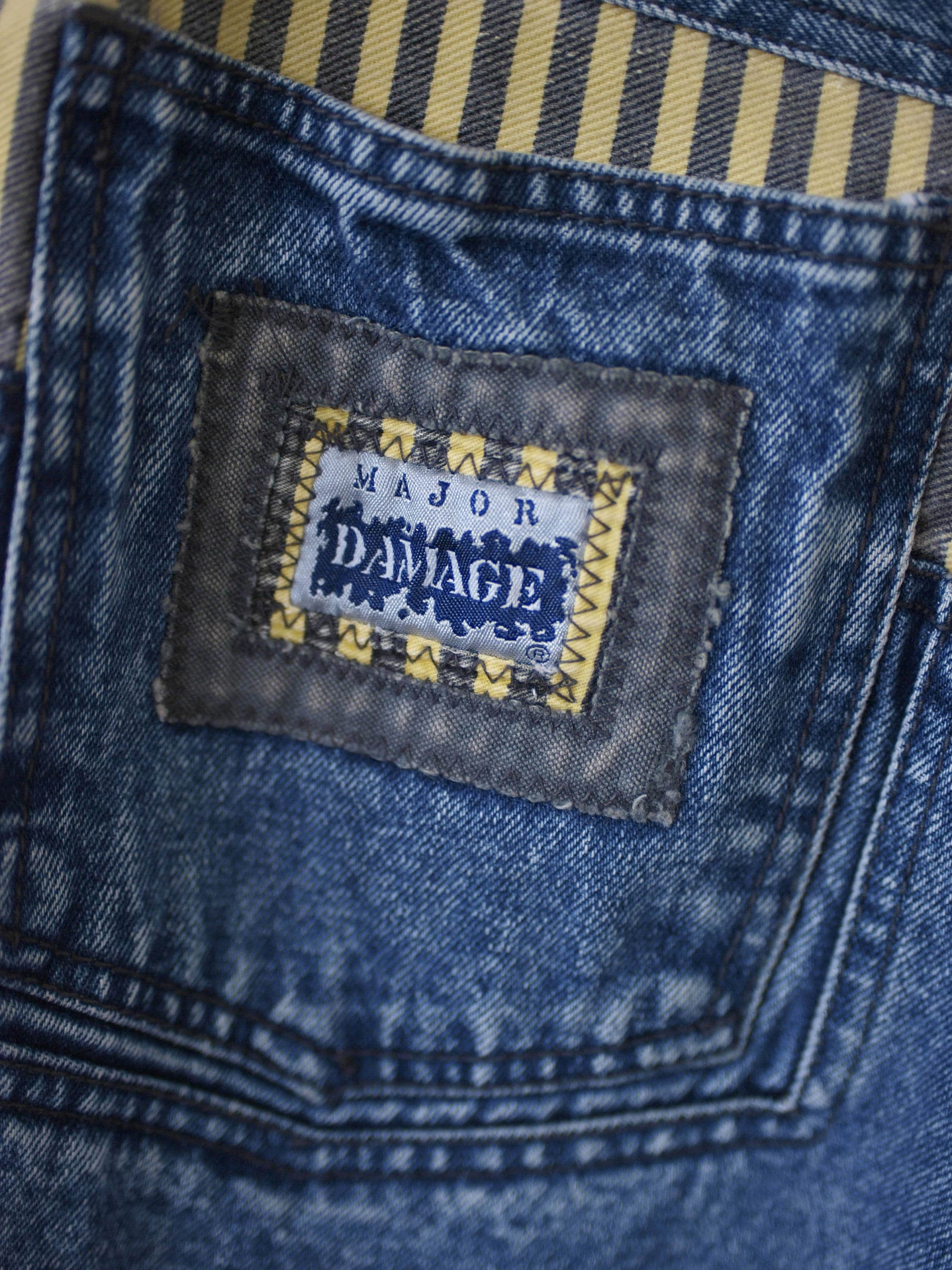 major damage brand jeans