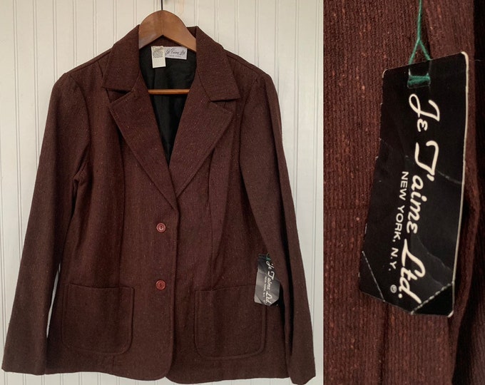 Vintage Deadstock Sleeveless Blazer